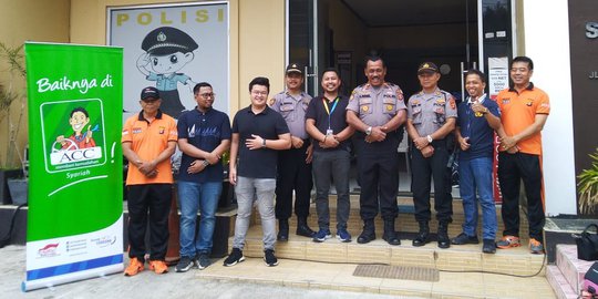 ACC Gelar Pagi Sehat di Polsekta Samarinda Ulu