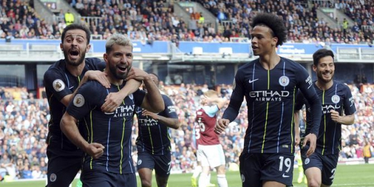 Cetak Gol Lawan Burnley, Sergio Aguero Samai Rekor Legenda Arsenal