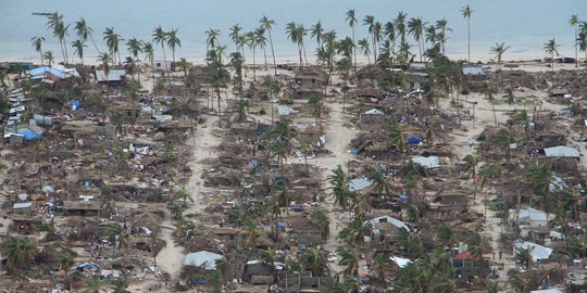 Badai Kenneth Porak-Porandakan Mozambik