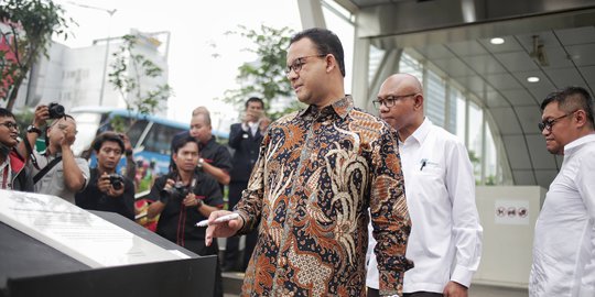 Anies Baswedan Resmikan Kawasan Terintegrasi Dukuh Atas