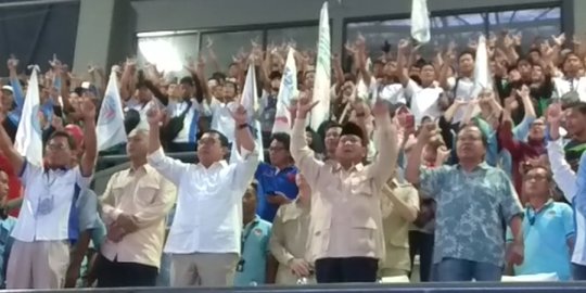 Pidato di Depan Buruh, Prabowo Berikan Dua Pilihan