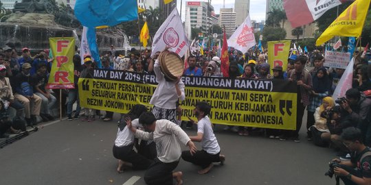 Kekecewaan Wawan, Buruh Asal Semarang ke Jakarta Tak Bisa Dekati Istana