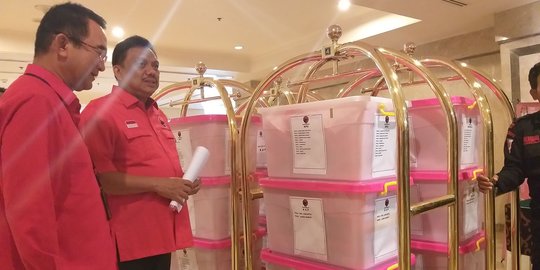 PDIP Laporkan Dana Kampanye Rp 345,02 Miliar ke KPU