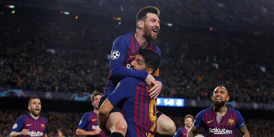 Gol Messi dan Suarez Benamkan Liverpool di Camp Nou