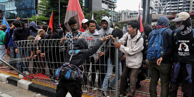 Usut Perusakan Pagar Halte TransJakarta, Polisi akan Periksa Koordinator Buruh