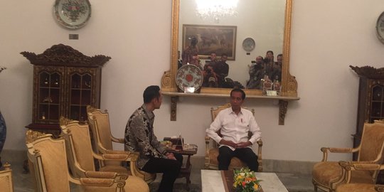 Bertemu Jokowi, AHY Sampaikan Salam Hormat dari SBY dan Ibu Ani