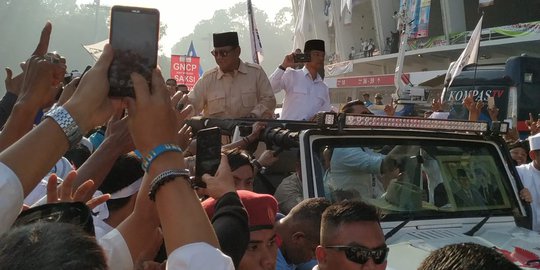 Lapor Dana Kampanye, Sandiaga Nyumbang Lebih Banyak daripada Prabowo