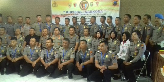 25 Polisi di Jateng Jalani Rehabilitasi Narkoba
