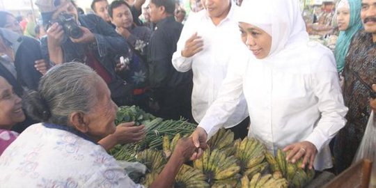 Jelang Ramadan 2019, Khofifah Imbau Pedagang Tak Timbun Barang