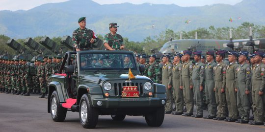 Panglima TNI Minta Prajurit Tingkatkan Kemampuan Bertempur di Era Revolusi 4.0