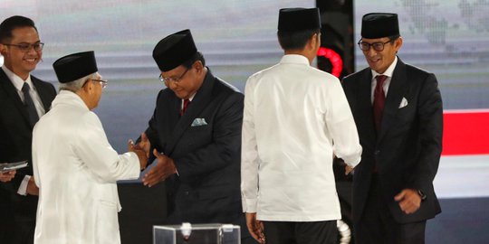 Jokowi-Ma'ruf dan Prabowo-Sandi Berbagi Suara Imbang di Tunisia