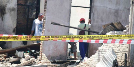 Polisi Masih Selidiki Sebab Kantor Camat Gunungsitoli Terbakar