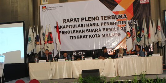 Hasil Pleno KPU: PDIP Kuasai Jatah Kursi DPRD Malang, PPP Kehilangan Kursi