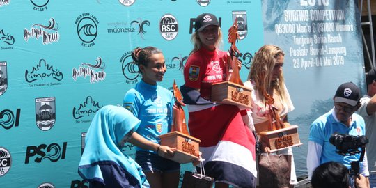 Para Juara WSL Krui Pro 2019 Memuji Ombak Tanjung Setia