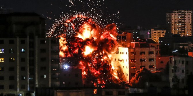 Kantor Berita Turki di Jalur Gaza Dihantam Roket israel, Presiden Erdogan Murka