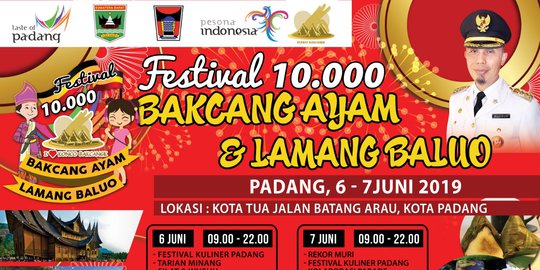 Festival 10.000 Bakcang Ayam dan Lamang Baluo Incar 2 Rekor MURI