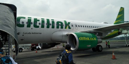 Terbang Perdana, Citilink Bawa 92 Penumpang ke Bandara New Yogyakarta