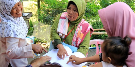 Rinjing Pustaka, Perpustakaan Gendong Versi Ibu-Ibu di Banyumas