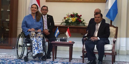 JK Bertemu Wapres Argentina, Bahas Peningkatan Perdagangan