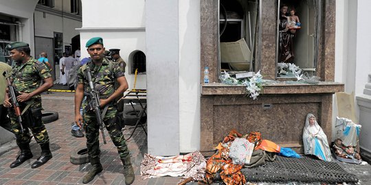 Sri Lanka Klaim Sudah Tangkap Semua Tersangka Teror Bom Gereja