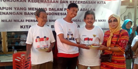 Pemilu Damai, Camat Tambora Hadiri Syukuran Pendukung Jokowi dan Prabowo