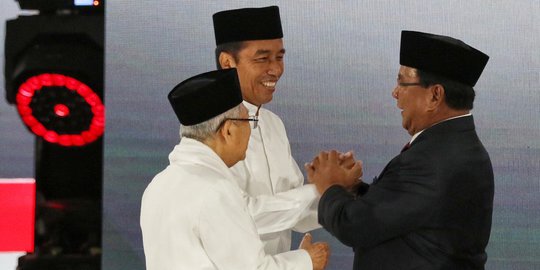 10 Wilayah Real Count KPU Hampir 100 Persen, Inilah Suara Jokowi dan Prabowo