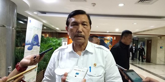 Menko Luhut soal Rencana Reshuffle Kabinet: Tanya Saja Presiden