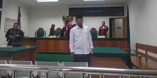 Deklarasi di Musala, Caleg PKB di Serang Dituntut 3 Bulan Penjara