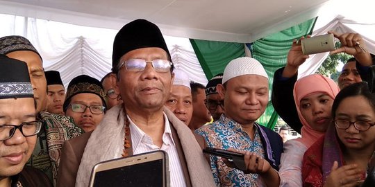 Mahfud Md Yakin Polisi Punya Bukti Kuat Tetapkan Eggi Sudjana Jadi Tersangka