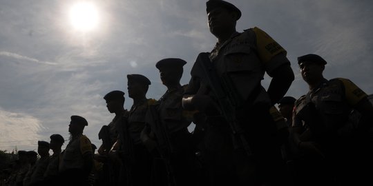 Ribuan Polisi Berjaga Amankan Aksi Demo Digagas Kivlan Zen