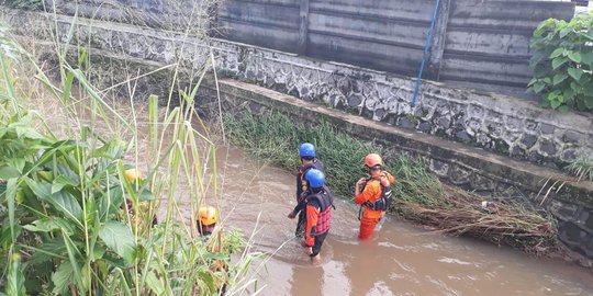 Main di Gorong-gorong Saat Hujan, Bocah Pamulang Hilang Terseret Arus Kencang