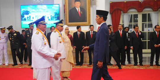 Jokowi Lantik Gubernur dan Wagub Maluku Utara Terpilih