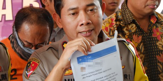 Bikin Hoaks Soal People Power, Dosen Unpas Ditangkap Polisi