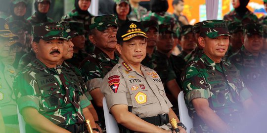 Safari Ramadan, Panglima TNI dan Kapolri Sambangi Mapolres Sidoarjo