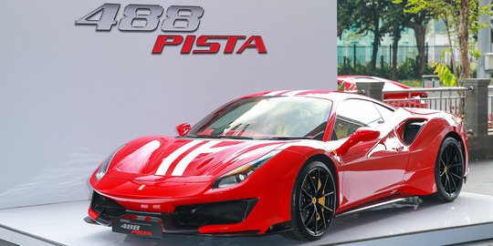 Lebih dari Rp 7 Miliar, Ferrari 488 Pista Goda Penggemar Supercar Indonesia