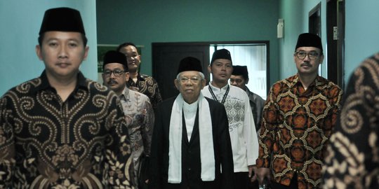 Ma'ruf Amin Serukan Dewasa Berdemokrasi: Jangan Kalah Pemilu Lalu People Power