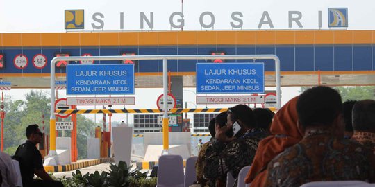 Diresmikan Presiden Jokowi Hari ini, Tol Malang-Pandaan Gratis Selama 2 Minggu