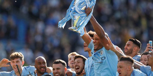 Momen Menggembirakan Manchester City Jadi Juara Liga Inggris