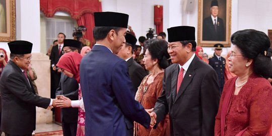 Wiranto dan Agum Gumelar Temui Jokowi Bahas Situasi Pascapemilu 2019