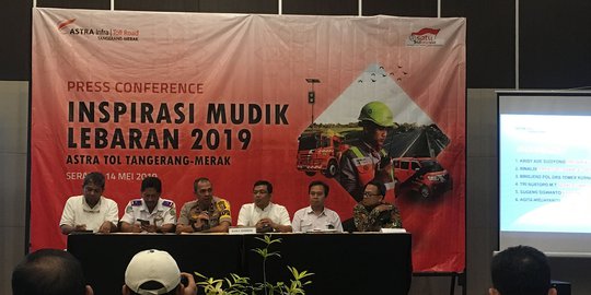 2 Juta Kendaraan Diprediksi Melintasi Tol Tangerang-Merak Saat Mudik 2019