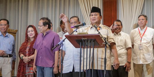 Hitung Internal BPN: Prabowo-Sandi 54,24% vs Jokowi-Ma'ruf 44,14%