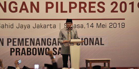 Di Sumatera Barat, Prabowo Raih 2.488.733 Suara dan Jokowi 407.761 suara