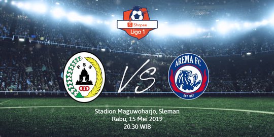 Live Streaming Shopee Liga 1: PSS Sleman VS Arema FC