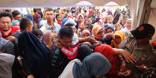 Lapak Daging di Bazar Murah Balai Kota Bogor Sempat Diwarnai Protes Warga