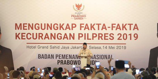 Penolakan Prabowo Atas Hitungan KPU Tak Pengaruhi Apa-apa, Kecuali Dibawa ke MK