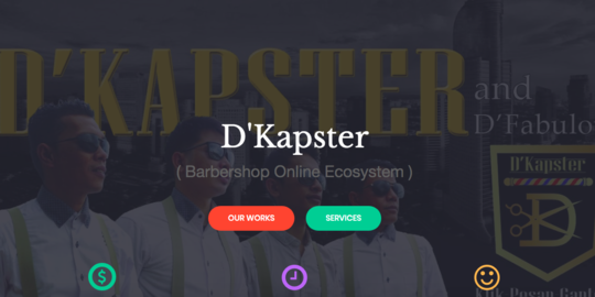 D'Kapster, Startup Melayani Jasa Potong Rambut