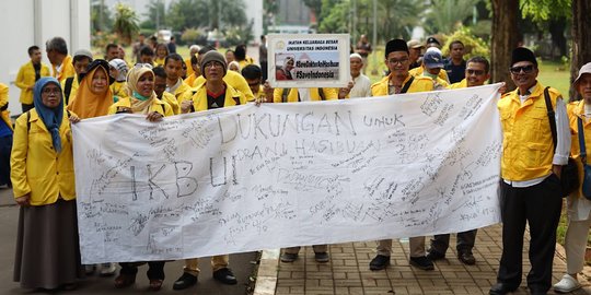 Aksi Solidaritas IKB UI untuk Dokter Ani Hasibuan