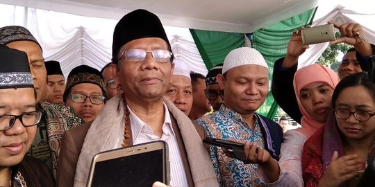 Mahfud MD: Kalau BPN Prabowo Tak Ajukan Sengketa ke MK, Pemilu 2019 Selesai 25 Mei