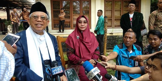 Maruf Amin: Menolak Pilpres Tapi Menerima Pileg Aneh