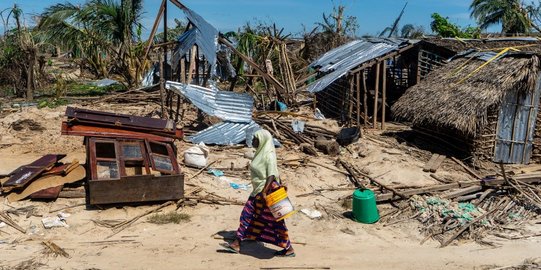 Nestapa Korban Angin Topan di Mozambik Jalani Ramadan dengan Keprihatinan